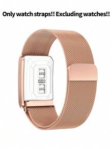 Magnetic Milanese Metal Band + Frame For 5.0 One/Peak/MG, Stainless Steel Adjustable Wristband, Charging Requires Detachment - Multicolor - View 16