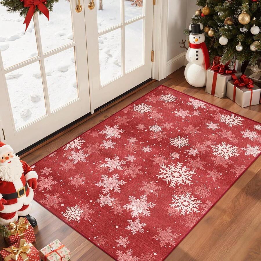 Alfombra de pasillo antideslizante para dormitorio, alfombra lavable con reverso de goma - Alfombra suave de pelo corto para cocina, lavandería, baño (61 x 244 cm, beige/marfil) - Burdeos - Ver 1