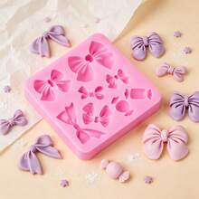 Multiple Styles Bowknot Series Silicone Molds DIY Tools Decorative Clay Molds - J530-1 Mold - View 1