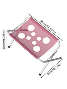 1/5pcs Grooming Pet Bath Stand Mesh Bathing Station Foldable Metal Structure With Quick Surface And Strap Suitable For Pet Washing Maintenance Travel Grooming, Foldable Metal Structure With Quick Surface And Strap, For Pet Washing Maintenance - Multicolor - View 7