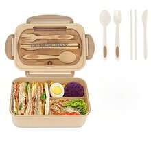 Portable Leak-Proof Lunch Box, Microwave & Dishwasher Divided Meal Box For Office School Picnic - Lunch Box - View 10