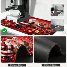 1pc Absorbent Quick-Drying Non-Slip Table Mat With Christmas Theme Pattern, Dish Drying Mat, Coffee Machine Mat, Suitable For Kitchen Countertop, Office Desk, Dining Table And More, Christmas Decoration, Multi-Purpose Drainage Mat, Home Gift, Desktop Decor - XYLSD-852 - View 9