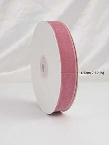 Flocked Ribbon Christmas Ribbon For Gift Box Packaging, Christmas Tree Decoration, Christmas Window Display Decoration, Flocked Satin Ribbon Bow 3/4 Inch X 10 Yards (Multiple Sizes Available) With Paper Spool For Easy Storage - Lotus Root Pink Size 10 - View 12
