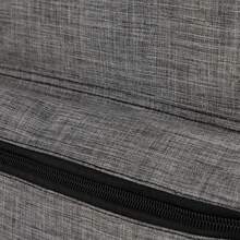 Baroni Home Gevoerde Rugzak met Verstelbare Schouderbanden en Handvat, Uniseks Tas voor Reizen, School en Vakantie, Ruim met Voorvak, 20 L, 10 x 46 x 39 cm - Grijs - Bekijken 6