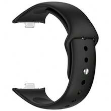 Soft & Comfortable Silicone Watch Band, Compatible With Redmi Watch 4/5/6, With Metal Buckle, Solid Color, Compatible With Mi Band 8 Pro/9 Pro, Replaceable Strap - one-size - View 12