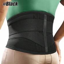 1pc Back Brace For Lower Back Men Women Breathable Back Support Belt Lumbar Support For Work, Running, Daily Activity - Multicolor - View 15