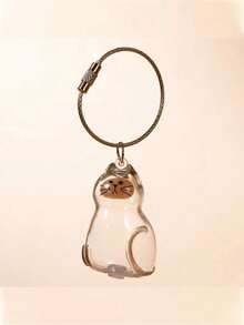 Pet Hair Memorial Keychain, Pet Breed Design - Transparent Pet Hair Storage Box, Can Be Used As Memorial Dog Breed Keychain, Multi-Functional Pet Memorial Pendant, Hair Memorial Storage Box, Pet Hair Preservation Memorial - Ideal Choice To Cherish Your Beloved Pet - Pet Accessories - Unique Personalized Pet Accessories - Multicolor - View 12