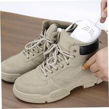 Secador de zapatos eléctrico, portátil USB, rotación de 360 grados, multifuncional para zapatos de fútbol, guantes termostáticos, gorros y calcetines cálidos. - Negro - Ver 3