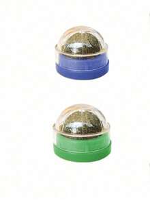 4-In-1 Cat Lick Ball, Can Be Fixed By Wall Mounting And Pasting, Relieves Stress, Bite-Resistant, Designed As A Set Of Four Styles To Amuse Cats And Ease Their Boredom - Random Color - View 5