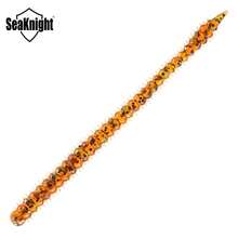 SeaKnight Soft Lure Fishing Bait, Ribbed Texture Design, Soft Body, Natural Swimming Action, Reflective Glitter Attracts Fish, Suitable For Bass, Trout, Perch Fishing Accessories - Multicolor - View 3