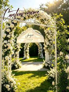 Customized Personalized Wedding Dress Hanger Cover - Customizable Name/Bridesmaid Label, Fabric Dress Protector, Suitable For Wedding Dress, Bridesmaid Dress And Wedding Party (Hanger Not Included) - Multicolor - View 3