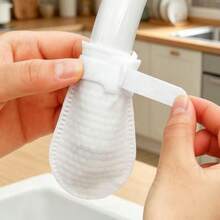 22pcs Faucet Filter Bags (Includes 20 Filter Cartridges And 2 Fixing Straps) Kitchen Drain Pipe Filter, High-Efficiency Pre-Filtration To Intercept Rust, Sediment And Impurities, Practical Water Purification Accessory - A - View 3