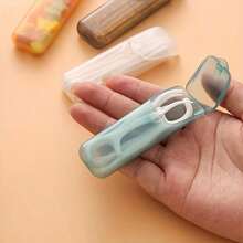 6/3 Mini Portable Storage Box Small Parts Storage Box/Travel Toothpick, Dental Floss, Pill, Jewelry Storage Box/Multi-Purpose Universal Size - Multicolor - View 6