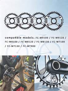 ZRACE MTB 直裝式鏈輪 12速 32-38T 7075AL 銀色，相容 M9100 M8100 M7100 升級 - 銀色 - 查看 7