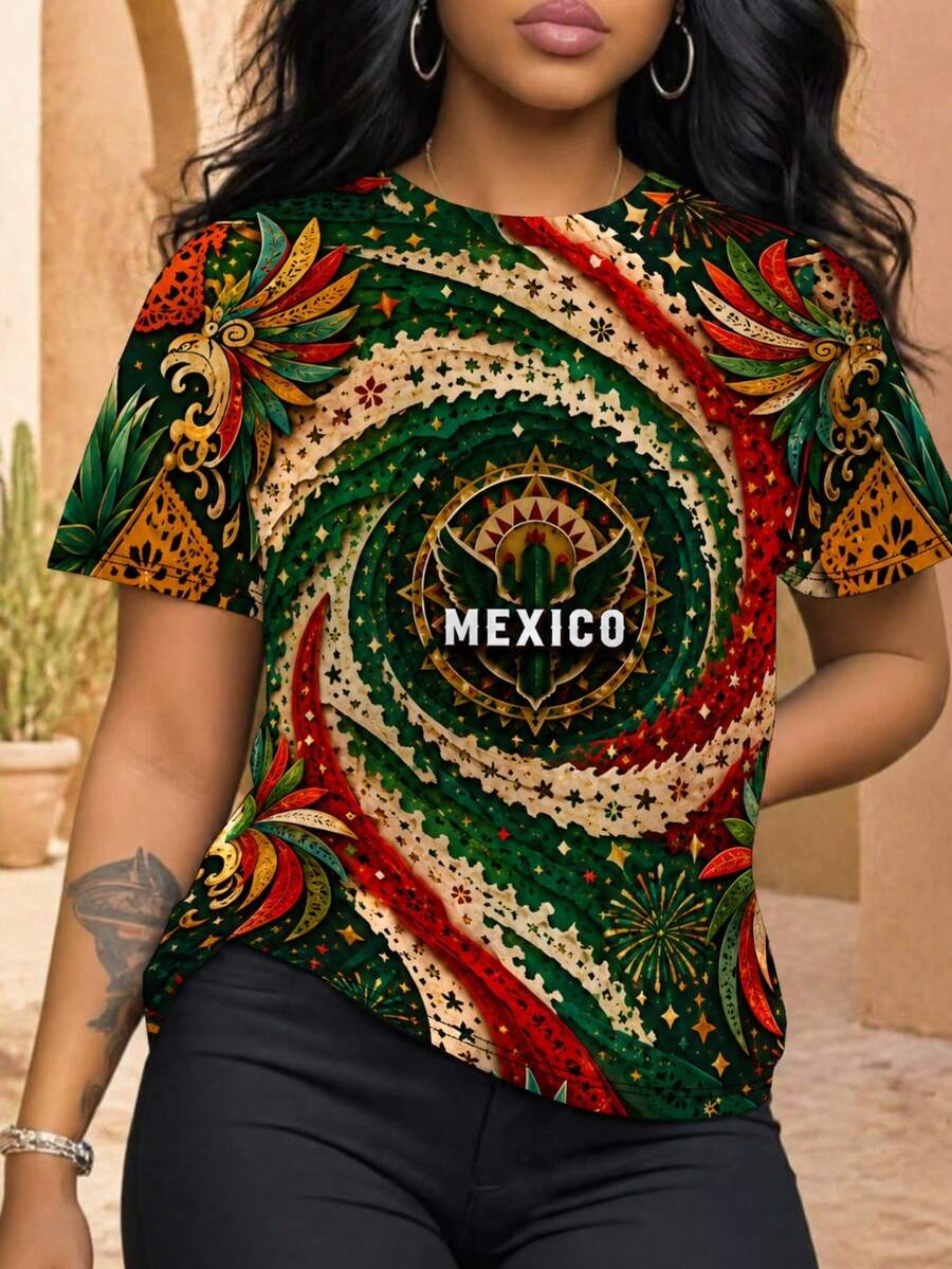 Women T-Shirts - Multicolor - View 1