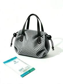 Portable Parrot Carrier Bag, Handheld Bird Travel Tote, Mesh Breathable Outdoor Outing Bag, Drawstring Design Handheld Cage, Transport Bag, Suitable For Budgies, Cockatiels, Conures, Daily Bird Walking, Short Trips, Vet Visits. Best Gift For Bird Lovers During Back To School, Christmas, Halloween - Multicolor - View 13
