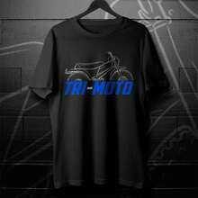 For  YT&Amp; YTM Tri-Moto 1980-1983 Fans - Motorcycle T-Shirt - 黑色 - 查看 1