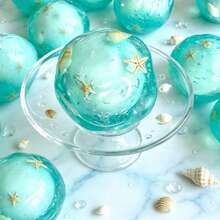 Mainan Squishy Buatan Tangan Terbaru Berbentuk Bintang Laut dan Kerang, Mainan Gelisah dengan Kontrol Suara ASMR, Mainan Pereda Stres Bertema Laut Transparan untuk Remaja dan Dewasa, Hadiah Ulang Tahun, Natal, Kejutan, dan Liburan. - MultiWarna - View 12
