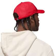 Nike Gorra Jordan Jumpman Metal Rise para hombre Gris/Rojo HM5750-687 - Rojo y negro - Ver 2