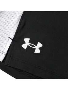 Under Armour Men's Train Stretch 2.0 Knit Loose Fit Outdoor Workout Shorts 1383346-001 - Black/white - View 8