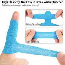 30Pcs/Set Precut Finger Tape Kinesiology Tape Finger Support Tape Breathable Elastic Pre-Cut Golf Wrap Finger Tapes Strips For Sports Fitness Baseball Soccer - Multicolor - View 6