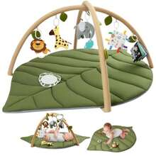MUJA Gimnasio para Bebe, Baby Einstein Extra Grande con 6 Juguetes Extraíbles, Tapete para Bebe que Favorece el Desarrollo Sensorial y Motor del Bebé - argumento - Ver 1
