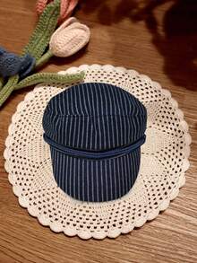 Women's Fashion Octagonal Beret | Knitted Craft | Polyester Material | Lightweight Non-Elastic | Suitable For All Seasons Universal Headwear - View 10