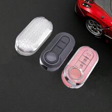1pc Car Key Fob Cover, Soft TPU Car Key Holder/Case Shell For Fiat 500 Key Cover For Boyue For Bravo For Iveco For Olsen Car Key Remote Case Exquisite High-End Keybag Suitable For Girls - Single Pack - View 12
