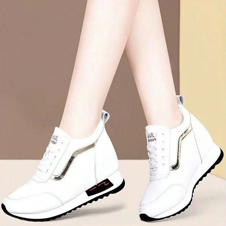 GAN AI Women Wedges & Platform - Clear - View 1