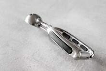 Stainless Steel Ice Cream And Dough Scoop With Trigger - Silver - View 4