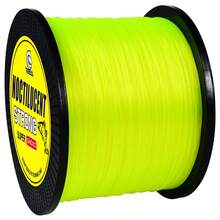 YACUMA Fluorescent Yellow - High-Quality Monofilament Nylon Fishing Line 1005M/1099YDS Low Ductility And High Wear Resistance Long-Distance Casting Sea Fishing Line Suitable For Freshwater And Saltwater Fishing - Yellow - View 2