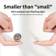 1pc New Ultra-Small Invisible Wireless Bluetooth Earphone, Ultra-Long Standby, With Microphone, Unisex - Multicolor - View 5