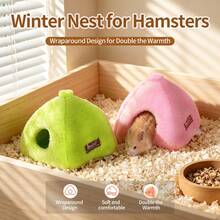 ITANDME Small Pet Winter Hanging House Hammock Warm Bed Nest Accessories For Hamster Sugar Glider - View 4