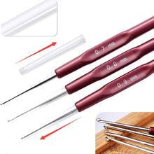 8pcs Crochet Hair Needle Tools, Hair Crochet Hook Set, Suitable For Braiding And Dreadlocks - View 4