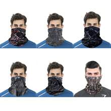 6pcs Camouflage Neck Gaiters, Seamless Branch Camo Face Mask, Breathable Neck Warmer, Multi-Functional Outdoor Headband, Suitable For Hunting, Fishing, Cycling, Running, Motorcycle, Hiking - Multicolor - View 4