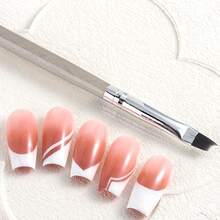 2/1pc French Line Nail Art Brushes, Ultra-Soft Bristles For Creating Various Linear French Manicure Designs, Suitable For Beginners And Professional Nail Salons - Multicolor - View 6