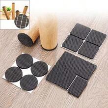 24/48pcs Multifunctional Self-Adhesive Furniture Floor Mats - Can Be Cut And Scratch Resistant Floor Protection Mats, Durable Anti Slip Chair Legs, Table Legs, And Electrical Floor Mats, Prevent Scratches, And Protect Solid Wood Floors - Multicolor - View 4