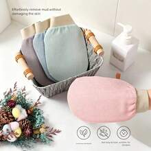 Household Bath Exfoliating Mitt Shower Peeling Body Scrub Glove Dead Skin Remover Foaming Massage Wash Towel - As Picture Show - View 7