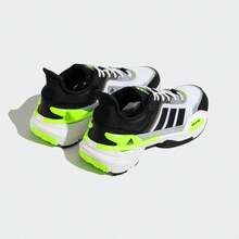 Adidas Spring/Summer Unisex Lightweight Running Shoes Training Fitness Casual Sports Shoes JH5788 - Bright White/Black No. 1/Bright Lemon Yellow - View 7