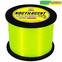 YACUMA Fluorescent Yellow - High-Quality Monofilament Nylon Fishing Line 1005M/1099YDS Low Ductility And High Wear Resistance Long-Distance Casting Sea Fishing Line Suitable For Freshwater And Saltwater Fishing - Yellow - View 14