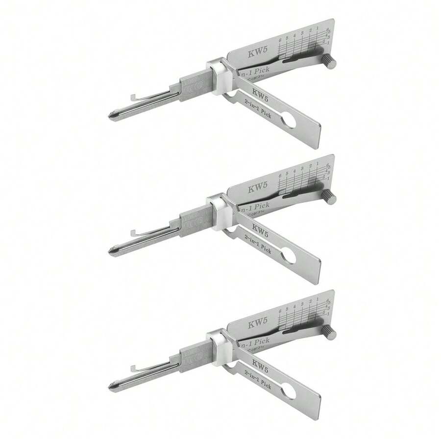 suli Precision KW5 二合一挑鉤工具組，便攜防水不鏽鋼手動工具，適用多用途維護與維修