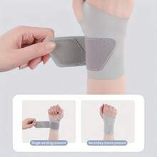 Ultra-Thin Tendon Sheath Inflammation Wrist Guard, Adjustable Pressure Wrist Support Strap, Relieves Carpal Tunnel Syndrome, TFCC Pain, Suitable For Sports Sprains, Computer Mouse Hand, Unisex Breathable Wrist Wrap - Multicolor - View 11