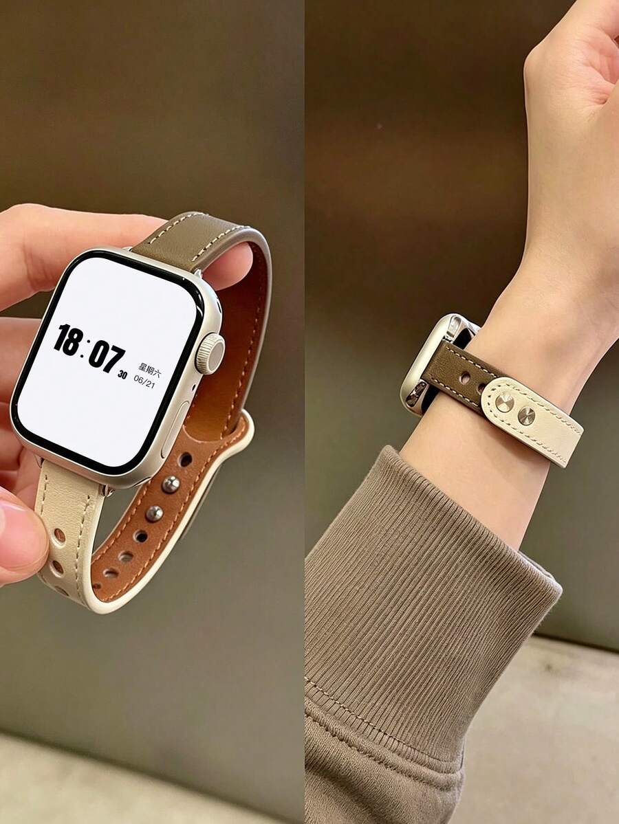Fits With A Slim, Genuine Leather Strap-For Women With A Slender Waist - Multicolor - View 1