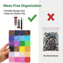 24 Colors Jelly Resin Rhinestones, 3mm Flat Back AB Colored Gemstones For Dazzling Crafts, Suitable For DIY Crafts, Shoes, Phone Case Rhinestone Decoration - Set - View 3