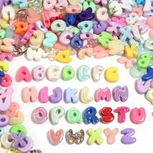 20/30pcs Colorful Acrylic A-Z English Letter Random Beads, Suitable For DIY Necklace And Bracelet Making, Phone Chain, Keychain, Bag Pendant Decoration - Multicolor - View 4
