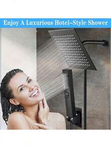 Fixed Showerheads - Black - View 9