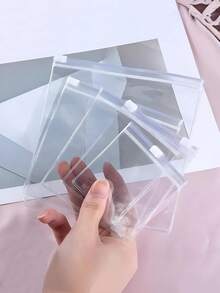 Antioxidant Reusable Sealable EVA Zipper Bags, Suitable For Jewelry Storage, Home Travel And Gift Giving - White - View 9