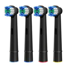 Replacement Brush Heads Compatible With Electric Toothbrushes, Compatible Models: 1000, 1500, 3000, 6000, 7000, 7500, 8000 Series Professional Electric Toothbrushes - Black - View 11