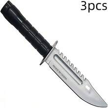 5/3/1pc Plastic (Not Sharp) Halloween Prop, Performance & Photo Prop, Fake Knife, 9 Inch - View 10
