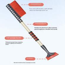 Winter Car Snow Removal Tool 3-In-1 Snow Shovel, Snow Brush, Ice Scraper, Frost Remover, Ice Scraper, Multi-Functional Snow Removal Tool For Car, Winter Snow Removal Shovel, Ice Scraper - Multiple Styles - View 7
